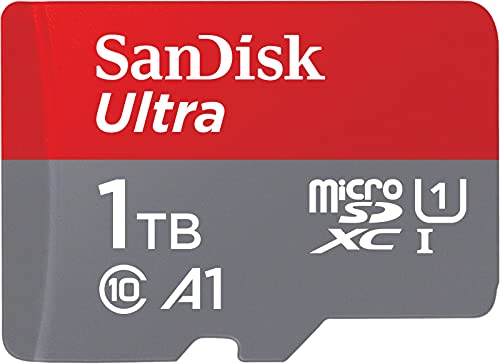 SanDisk Ultra 1TB microSDXC Memory Card + SD Adapter with A1 App Performance Up to 120 MB/s, Class 10, U1 von SanDisk