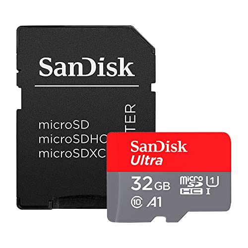 SanDisk Ultra 32 GB microSDHC Memory Card + SD Adapter with A1 App Performance Up to 98 MB/s, Class 10, U1 SanDisk Ultra 32 GB microSDHC Memory Card + SD Adapter with A1 App Performance Up to 98 MB/s, Class 10, U1 von SanDisk