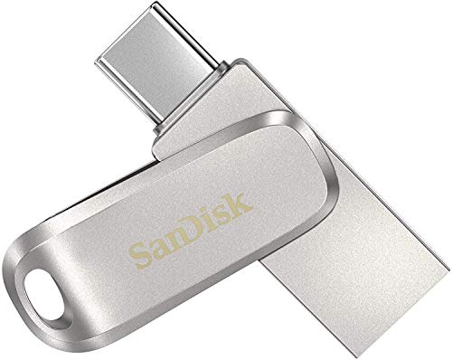 SanDisk Ultra Dual Drive Luxe USB Type-C and Type-A 1TB, up to 150MB/s, USB 3.1 Gen 1, All Metal, 2-in-1 Device SanDisk Ultra Dual Drive Luxe USB Type-C and Type-A 1TB, up to 150MB/s, USB 3.1 Gen 1, All Metal, 2-in-1 Device von SanDisk