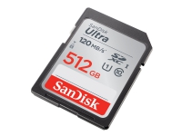 SanDisk Ultra - Flashhukommelseskort - 512 GB - Klasse 10 - SDXC UHS-I von SanDisk