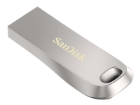 SanDisk Ultra Luxe, 128 GB, USB Typ-A, 3.2 Gen 1 (3.1 Gen 1), 150 MB/s, Ohne Deckel, Silber von SanDisk