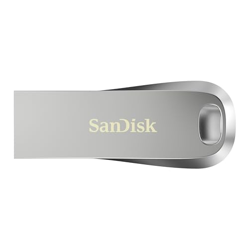 SanDisk Ultra Luxe USB 3.2 Flash-Laufwerk 512 GB (USB 3.2 Gen 1- und USB 3.0-fähig, 400 MB/s, Passwortschutz, Software zur Datenwiederherstellung) von SanDisk