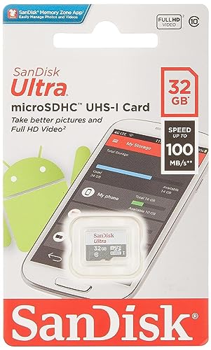 SanDisk Ultra microSDHC 32GB, up to 100MB/s, Class 10, UHS-I, Full HD Video von SanDisk