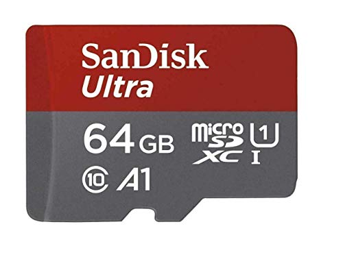 SanDisk Ultra microSDXC 64GB + SD Adapter 120MB/s A1 Class 10 UHS-I - Tablet Packaging von SanDisk