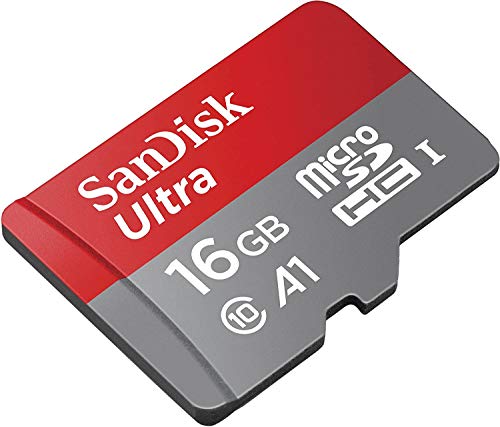 Ultra Flash Speicherkarte - 16 GB microSD HC UHS-I Speicherkarte von SanDisk