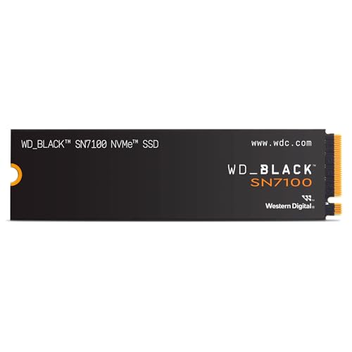 WD_BLACK SN7100 NVMe SSD 2 TB (High-Performance Gaming-Speicher, bis zu 7.250 MB/s Lesegeschwindigkeit, PCIe Gen4, Energieeffizienz) Für Desktop, Laptop & Handheld-Spielekonsolen von WD_BLACK