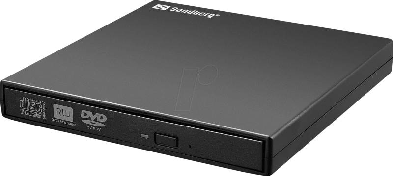 SANDBERG 133-66 - Sandberg USB Mini DVD Brenner schwarz von Sandberg