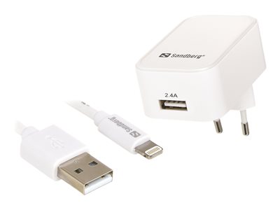 SANDBERG AC Ladegeraet EU Lightning 2.4A SANDBERG AC Ladegeraet EU Lightning 2.4A von Sandberg