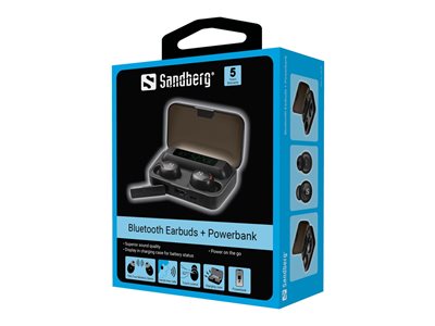 SANDBERG Bluetooth Earbuds + Powerbank SANDBERG Bluetooth Earbuds + Powerbank von Sandberg