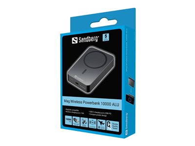 SANDBERG Mag Wireless Powerbank 10000 AL von Sandberg