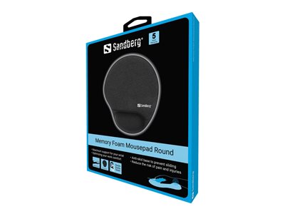 SANDBERG Memory Foam Mousepad Round SANDBERG Memory Foam Mousepad Round von Sandberg