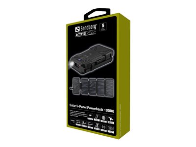 SANDBERG Solar 5-Panel Powerbank 10000 SANDBERG Solar 5-Panel Powerbank 10000 von Sandberg