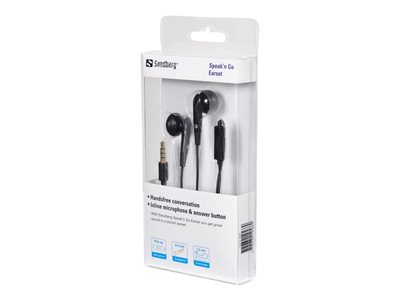 SANDBERG Speakn Go Earset schwarz von Sandberg