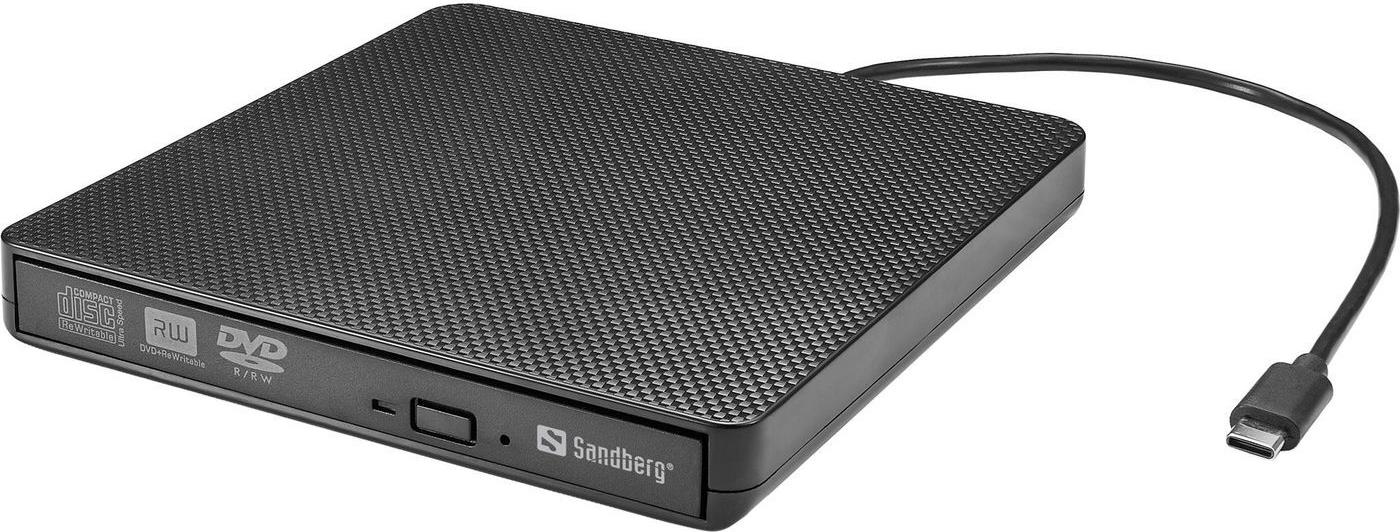 SANDBERG USB-C/A DVD Drive - DVD/CD-Laufwerk (136-62) von Sandberg