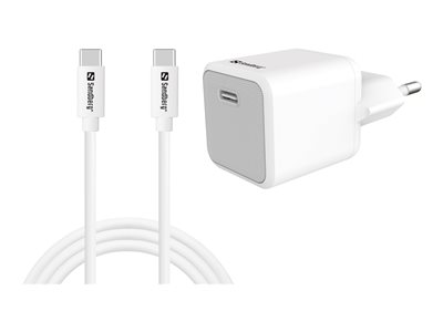SANDBERG USB-C 20W Charger+USB-C>C 1M SANDBERG USB-C 20W Charger+USB-C>C 1M von Sandberg
