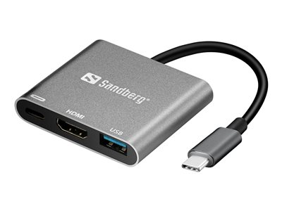 SANDBERG USB-C Mini Dock HDMI+USB von Sandberg