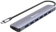 SANDBERG USB-C to 7 x USB 3.0 Hub (136-40) von Sandberg