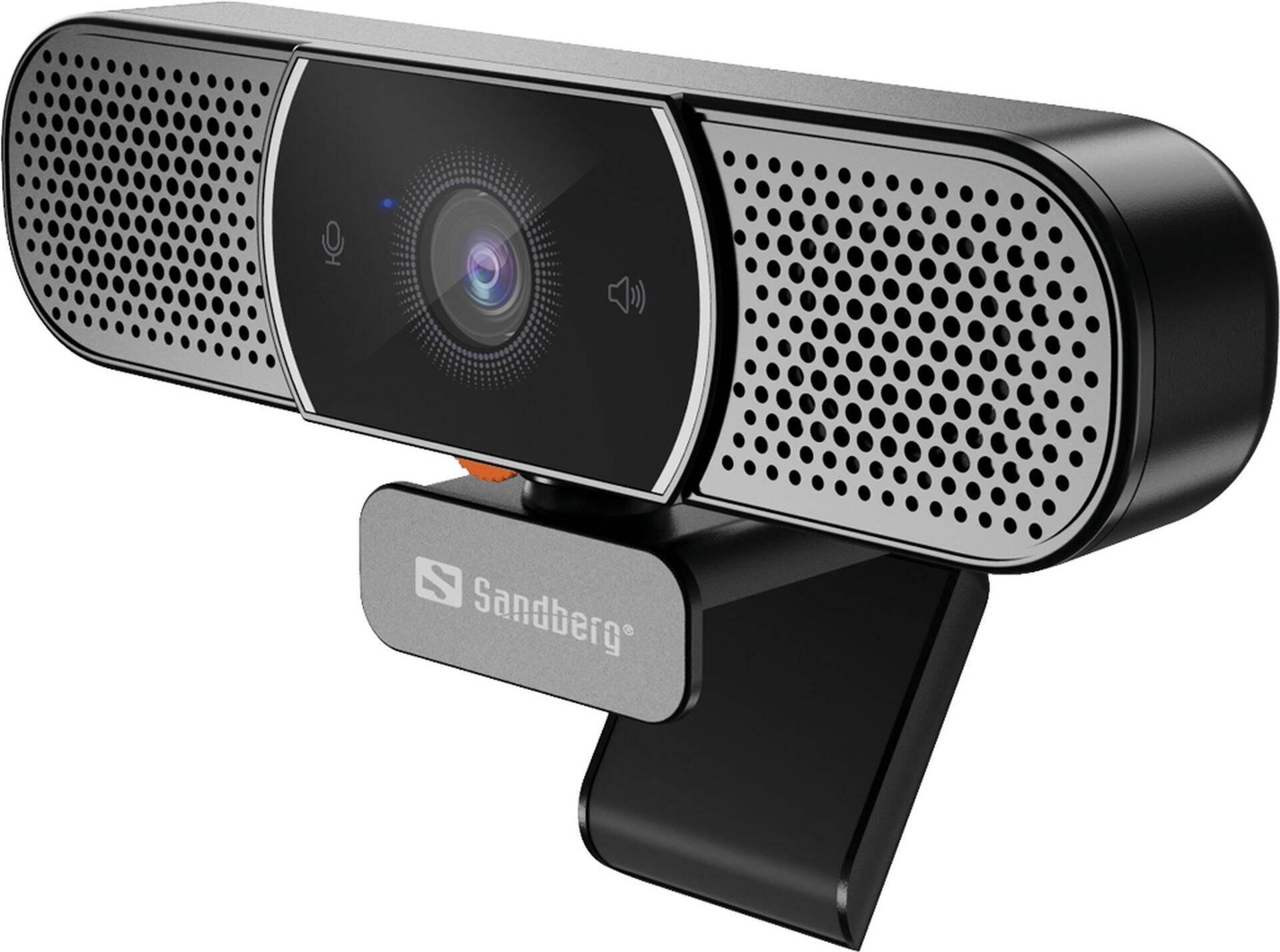 Sandberg 134-37 Webcam 4 MP 2560 x 1440 Pixel USB 2.0 Schwarz (134-37) von Sandberg
