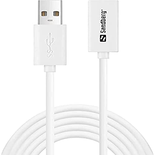 Sandberg 508-51 Extension USB 3.0 AA Kabel, 2m weiß von Sandberg