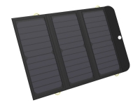 Sandberg Active Solar Charger 21W 2xUSB+USB-C, Schwarz, Handy/Smartphone, Rechteck, Schockresistent, Wasserdicht, Lithium Polymer (LiPo), 6000 mAh von Sandberg