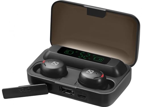 Sandberg Bluetooth Kopfhörer + Powerbank, Schwarz Sandberg Bluetooth Kopfhörer + Powerbank, Schwarz von Sandberg