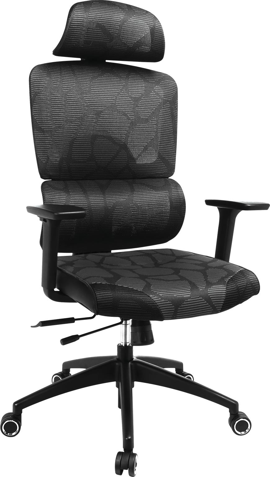 Sandberg ErgoFusion Gaming Chair Pro Universal-Gamingstuhl Gepolsterter Sitz Schwarz - Grau (640-96) von Sandberg