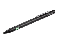Sandberg Precision Active Stylus Pen, Handy/Smartphone, Jede Marke, Schwarz, Aluminium, Kupfer, Eingebaut, Lithium-Ion (Li-Ion) von Sandberg