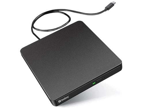 Sandberg USB-C/A DVD Drive USB-C/A DVD Drive, 136-62 Sandberg USB-C/A DVD Drive USB-C/A DVD Drive, 136-62 von Sandberg