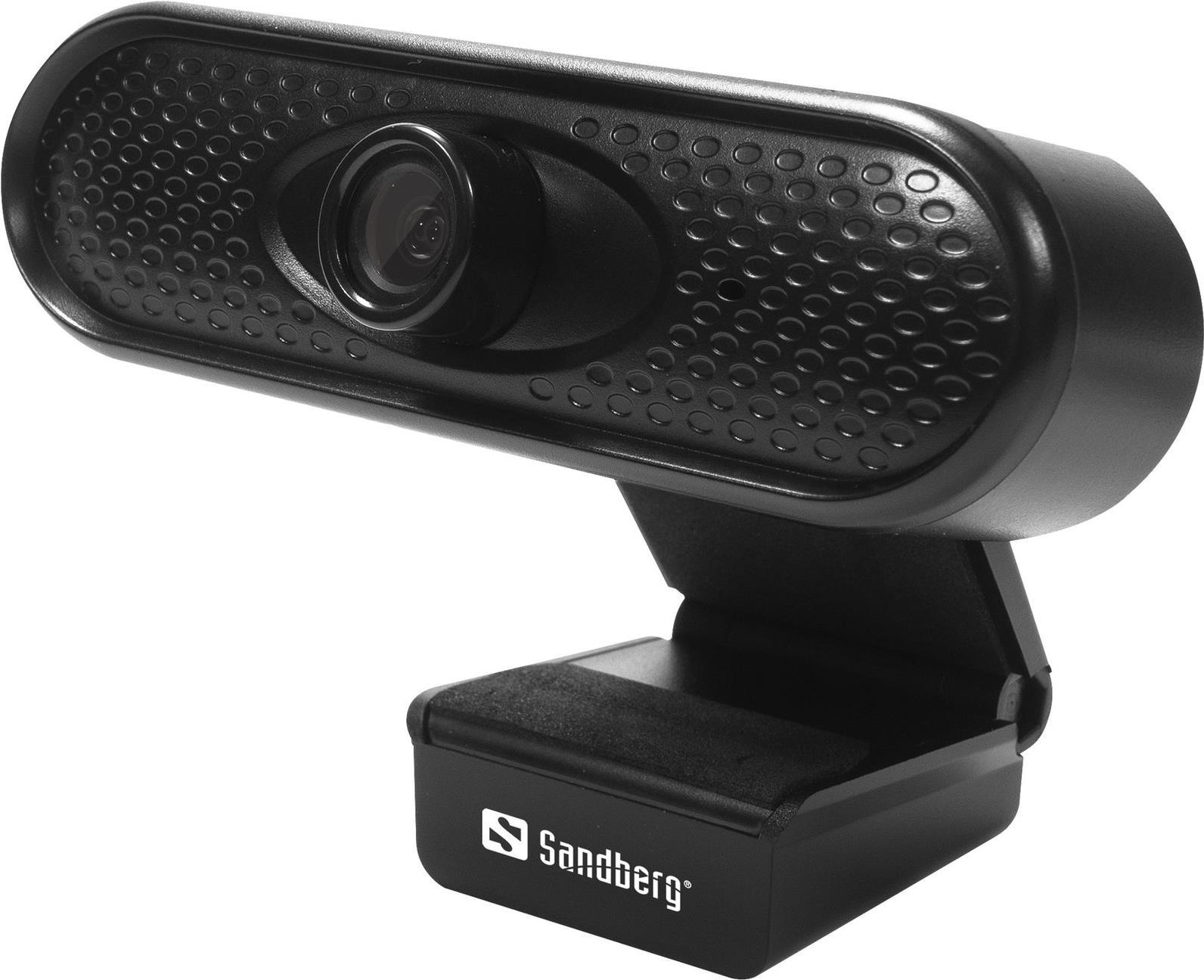 Sandberg USB Webcam 1080P HD - Webcam - Farbe - 2 MP - 1920 x 1080 - 1080p - Audio - USB 2.0 von Sandberg