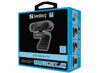 Sandberg USB Webcam Pro, 5 MP, 2592 x 1944 Pixel, Full HD, 30 fps, 1920x1080@30fps, 2595x1944@30fps, 1080p von Sandberg