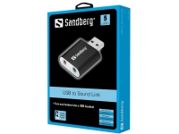 Sandberg USB to Sound Link, 2.0 Kanäle, USB von Sandberg