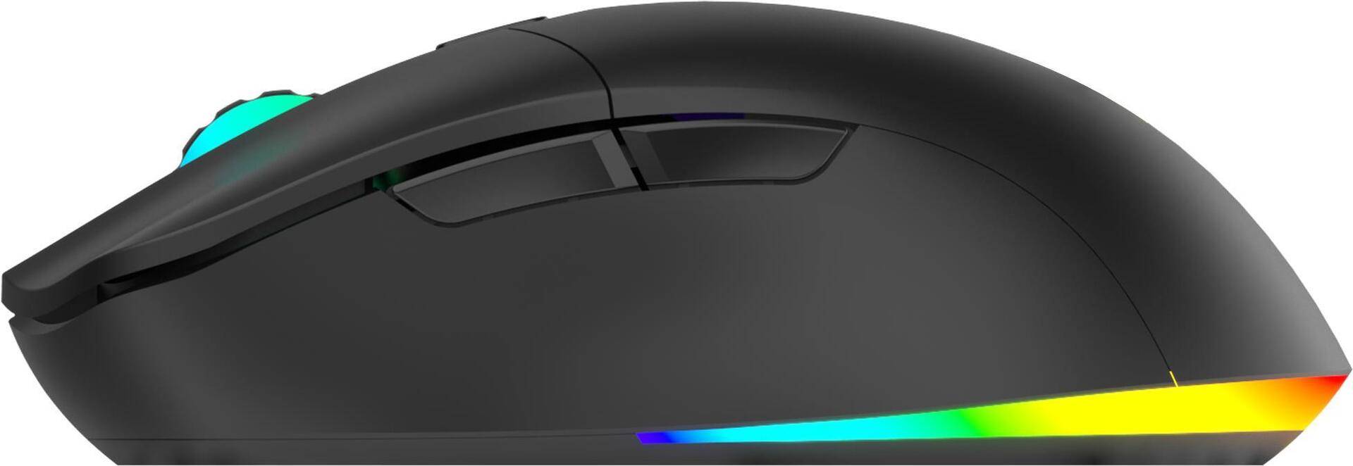 Sandberg Wireless Sniper Mouse 2 - Maus - 6 Tasten - kabellos, kabelgebunden - 2.4 GHz - kabelloser Empfänger (USB) von Sandberg