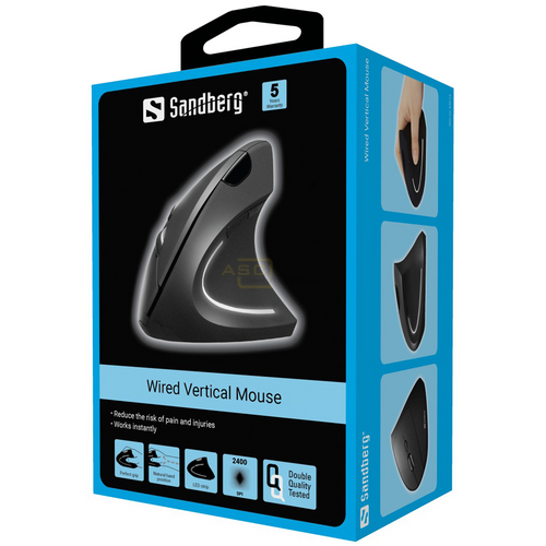 Wired Vertical Mouse USB Wired Vertical Mouse USB von Sandberg