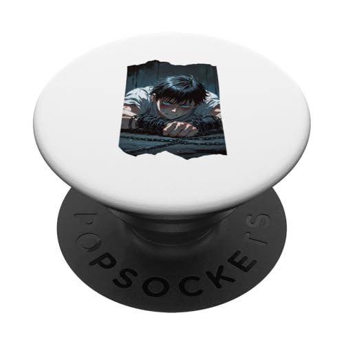 Anime in Ketten PopSockets Klebender PopGrip Anime in Ketten PopSockets Klebender PopGrip von Sandiegogreen-store.com