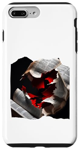 Brooken Book Hülle für iPhone 7 Plus/8 Plus von Sandiegogreen-store.com
