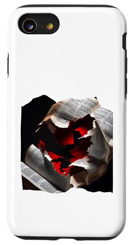Brooken Book Hülle für iPhone SE (2020) / 7 / 8 von Sandiegogreen-store.com