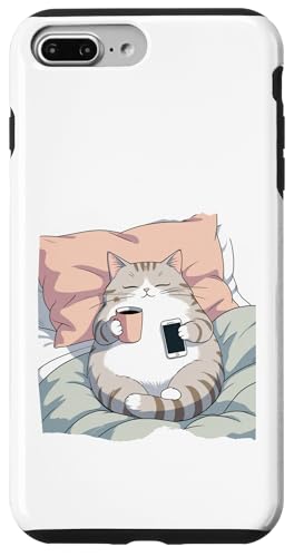 Chiller Katze Hülle für iPhone 7 Plus/8 Plus Chiller Katze Hülle für iPhone 7 Plus/8 Plus von Sandiegogreen-store.com