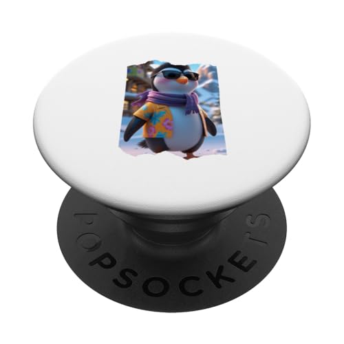 Cooler Pinguin PopSockets Klebender PopGrip Cooler Pinguin PopSockets Klebender PopGrip von Sandiegogreen-store.com