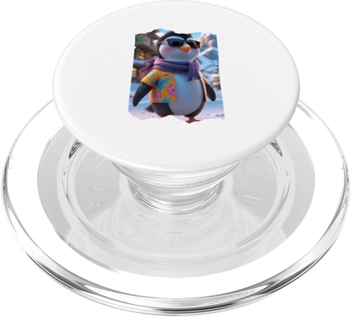 Cooler Pinguin PopSockets PopGrip für MagSafe von Sandiegogreen-store.com
