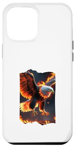 Feuer Adler Hülle für iPhone 12 Pro Max von Sandiegogreen-store.com