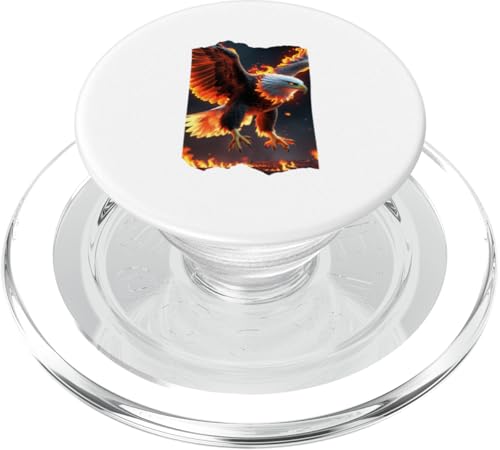 Feuer Adler PopSockets PopGrip für MagSafe von Sandiegogreen-store.com