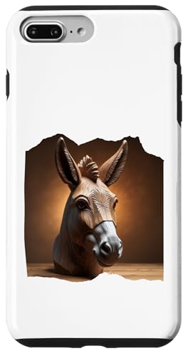 Holz Pferd Hülle für iPhone 7 Plus/8 Plus von Sandiegogreen-store.com