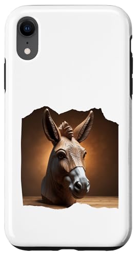 Holz Pferd Hülle für iPhone XR von Sandiegogreen-store.com