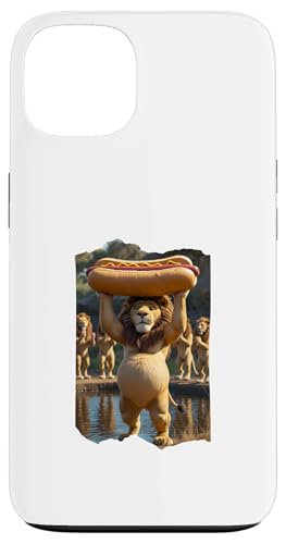 Hotdog Löwe Hülle für iPhone 13 Hotdog Löwe Hülle für iPhone 13 von Sandiegogreen-store.com
