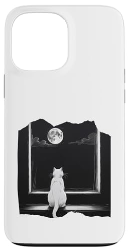 Katze am Fenster Hülle für iPhone 13 Pro Max Katze am Fenster Hülle für iPhone 13 Pro Max von Sandiegogreen-store.com