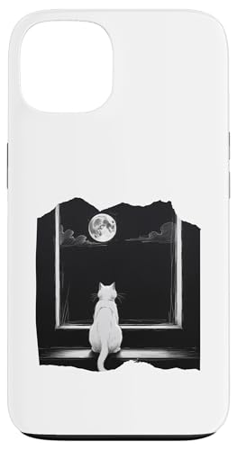 Katze am Fenster Hülle für iPhone 13 Katze am Fenster Hülle für iPhone 13 von Sandiegogreen-store.com
