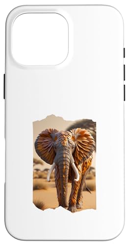 Kunst Elefant Hülle für iPhone 16 Pro Max von Sandiegogreen-store.com