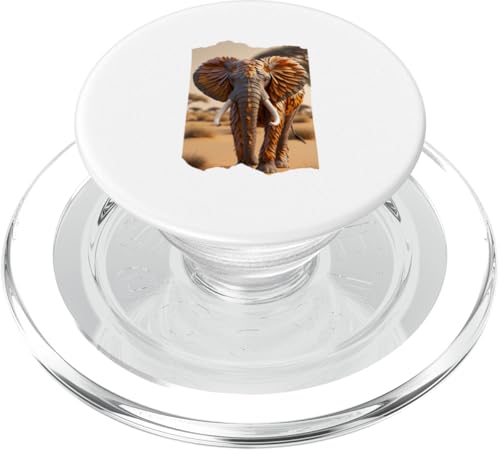 Kunst Elefant PopSockets PopGrip für MagSafe von Sandiegogreen-store.com