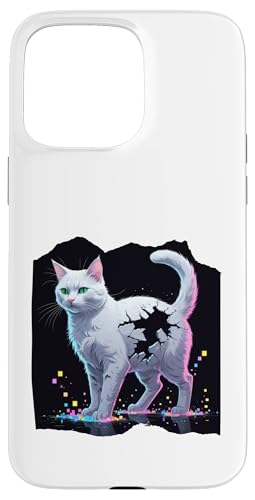 Pixel Katze Hülle für iPhone 15 Pro Max Pixel Katze Hülle für iPhone 15 Pro Max von Sandiegogreen-store.com