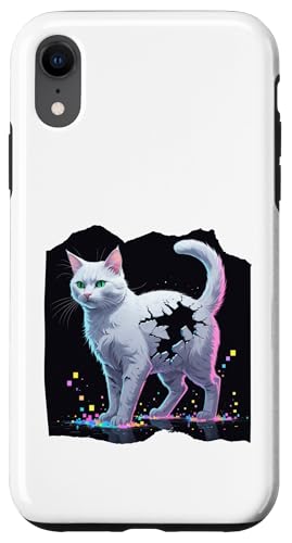 Pixel Katze Hülle für iPhone XR Pixel Katze Hülle für iPhone XR von Sandiegogreen-store.com